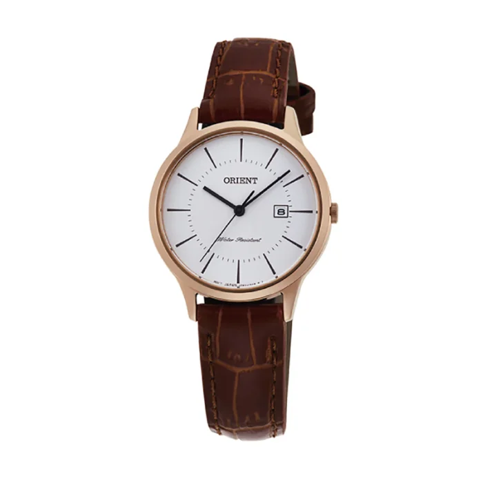 ORIENT CONTEMPORARY ROSE GOLD LADIES WATCH - Image 1