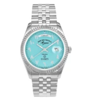 West End Watch Co. – The Classic 41MM Turquoise Dial with Hindi Numerals