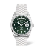 West End Watch Co. The Classic 41MM Green Hindi Dial