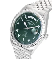 West End Watch Co. The Classic 41MM Green Hindi Dial - Image 2