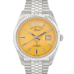 West End Watch Co. Classic Automatic 41mm with Yellow Dial