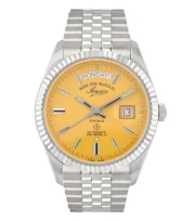 West End Watch Co. Classic Automatic 41mm with Yellow Dial