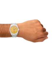 West End Watch Co. Classic Automatic 41mm with Yellow Dial - Image 2