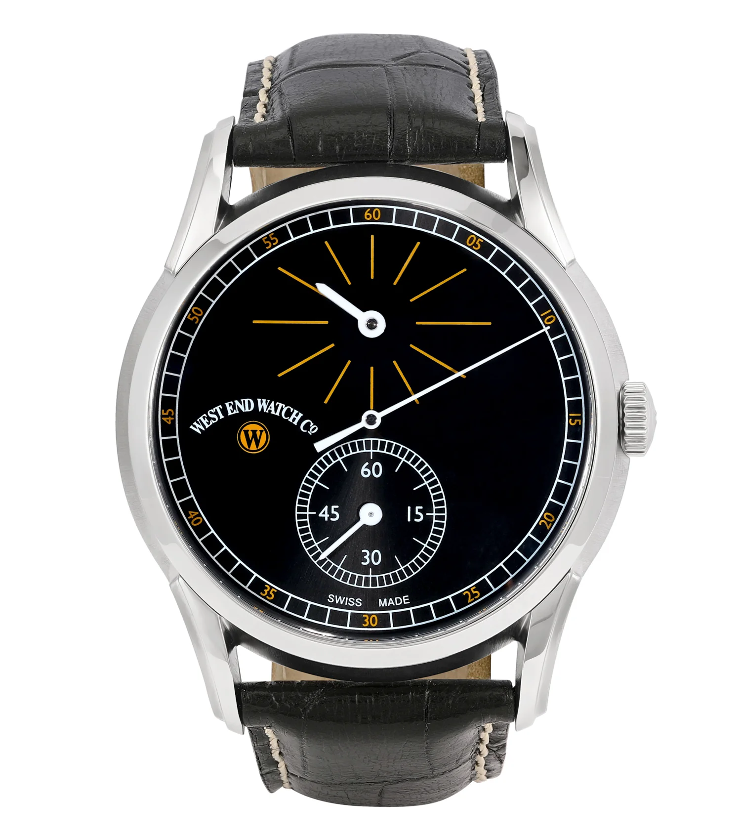 REGULATOR_6873.10.3360W.NO_1 West End Watch Co. Regulator 42mm Automatic Black Dial - Image 1