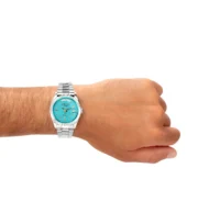 West End Watch Co. Classic Automatic 37mm with Turquoise Dial - Image 2