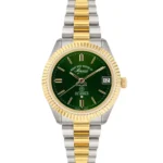 West End Watch. 32.5mm 2Tone Classic Automatic with Green Dial