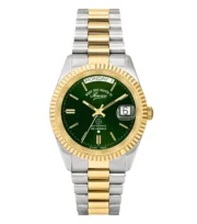 West End Watch. 2Tone Classic Automatic 37mm with Green Dial