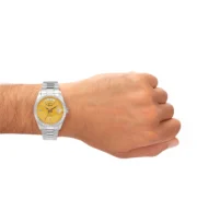 West End Watch Co. Classic Automatic 37mm with Yellow Dial - Image 2