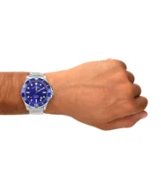 West End Watch. IMPERMEABLE Automatic 42mm With Blue Dial - Image 2
