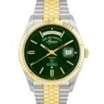 West End Watch. Classic Automatic 41mm With 2-Tone Strap & Green Dial