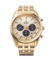 Orient RA-TX0301G10B Quartz Watch – Golden Chronograph